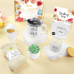 GiftPeak Sympathy Basket mug invites warm rituals and comforting beverages.