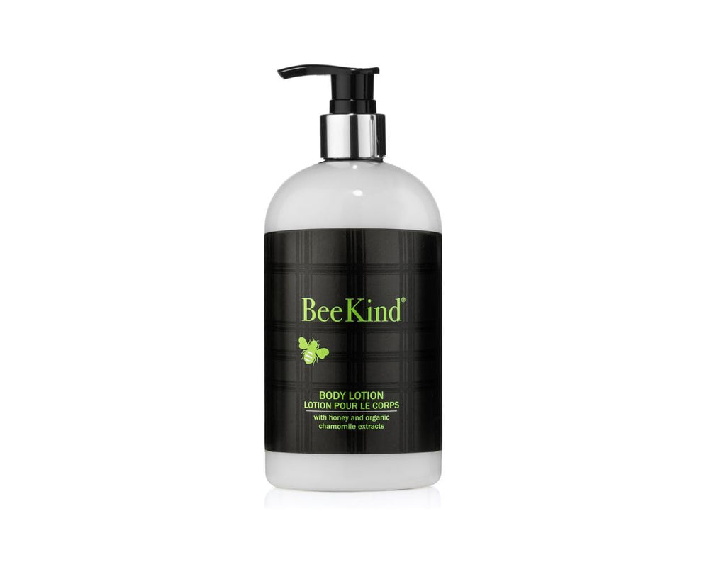 Gilchrist & Soames BeeKind lotion bottle front with honey lemon verbena scent and nourishing feel.