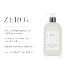 Gilchrist & Soames Zero% rich-lather demonstrates silky cleansing without drying skin.
