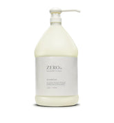 Gilchrist & Soames Zero% Unisex Shampoo bottle front, paraben- and sulfate-free cleansing for all hair types.