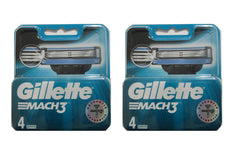 Gillette Mach3 refill blade close-up highlighting smooth glide for a close shave