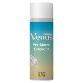 Gillette Venus Sea Salt Exfoliant Scrub bottle pour prepares skin for a smoother shave