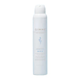 GIMME Beauty Dry Shampoo spray bottle shows one of three refreshing scents for quick refresh.