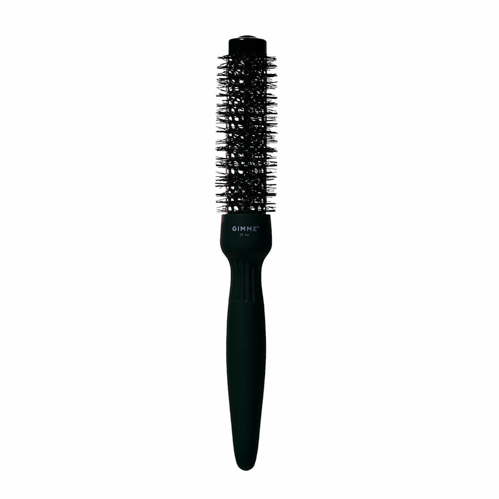 GIMME Beauty Round Brush with vented ceramic barrel for even heat and smooth blowouts