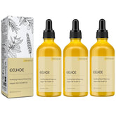 Ginaday Eelhoe oil bottle front showing rosemary-based formula for hair vitality.
