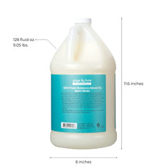 Ginger Lily Farms body wash luxurious lather coating skin during shower