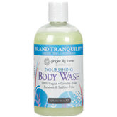 Ginger Lily Farms Nourishing Body Wash Island Tranquility bottle delivers gentle cleansing with lasting moisture.