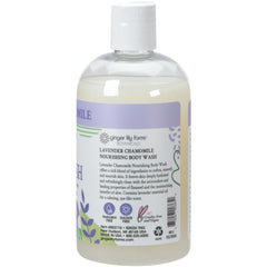 Ginger Lily Farms Botanicals Nourishing Body Wash silky lather demonstrates gentle cleansing for sensitive skin.