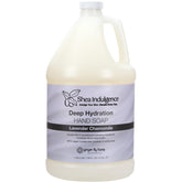 Ginger Lily Farms Botanicals Shea Indulgence bottle pour for smooth, luxurious hand washing.