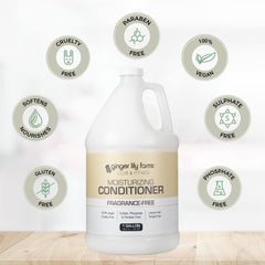 Ginger Lily Farms 1-gallon refill jug for eco-friendly locker rooms