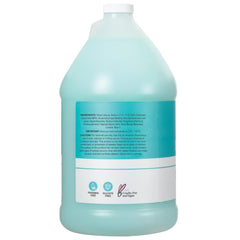 Ginger Lily Farms Club & Fitness body wash foam close-up highlights gentle cleansing.