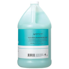 Silky lather from Ginger Lily Farms Club & Fitness body wash on skin during cleansing