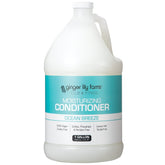 Ginger Lily Farms Club & Fitness Ocean Breeze conditioner bottle hydrates and adds shine.