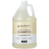 Ginger Lily Farms Club & Fitness shampoo bottle front view, fragrance-free for sensitive skin.