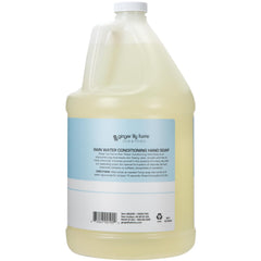 Ginger Lily Farms gallon refill packaging minimizes plastic while keeping dispensers stocked.