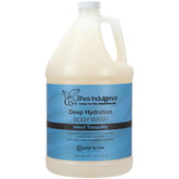 Ginger Lily Farms Shea Indulgence bottle for deep hydration during daily showers.