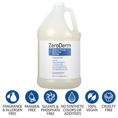 Gallon refill packaging ready for salon backbars and home refills.