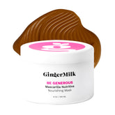 Ginger Milk Deep Repair Hair Mask bottle front shows sulfate-free conditioning
