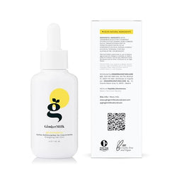 Ginger Milk Be Powerful label highlighting ginger root extract.