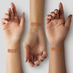 Giorgio Armani Luminous Silk Foundation shade 10 close-up texture highlights radiant, flawless finish options