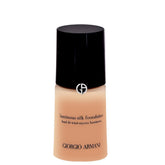 Giorgio Armani Luminous Silk Foundation bottle close-up for radiant complexion.
