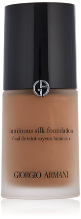 Giorgio Armani Luminous Silk Foundation No.7 Tan bottle delivering radiant, natural-looking coverage.