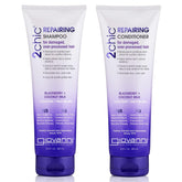 Giovanni 2chic Repairing shampoo bottle nourishes dry, damaged hair.