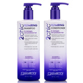 GIOVANNI 2chic Ultra-Repairing Shampoo bottle pour nourishes dry, damaged hair.