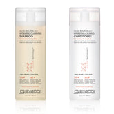 Giovanni 50:50 balance shampoo bottle shows a clarifying cleanse that hydrates.