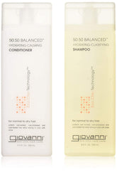 Giovanni 50:50 Hydrating Shampoo bottle delivers balanced moisture for color-treated hair