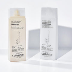 GIOVANNI Aloe extract imagery signaling soothing hydration and detangling support.