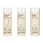 GIOVANNI bottle close-up highlighting Eco Chic Smooth as Silk for silky, manageable hair.
