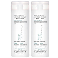 GIOVANNI Direct Leave-In Weightless Moisture Conditioner bottle provides light hydration for healthy curls.