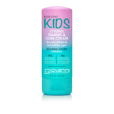 Giovanni Eco Chic Kids Curl Cream bottle demonstrates lightweight hold for smooth curls