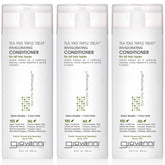 GIOVANNI Tea Tree Triple Treat conditioner bottle pour for easy application and refreshing feel
