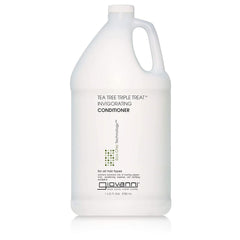 GIOVANNI Tea Tree Triple Treat conditioner bottle ready to refresh and moisturize hair.