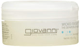 Giovanni Wicked Texture pomade jar boosts definition with flexible hold for textured looks.