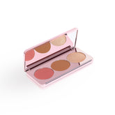 Girlactik Blush Me & Glow Deep palette front view for an easy, natural glow.
