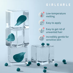 GIRLEARLE bikini face and underarm waxing with jasmine-infused wax for precision.