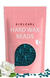 GIRLEARLE hard wax jasmine infusion beads for gentle, effective hair removal.