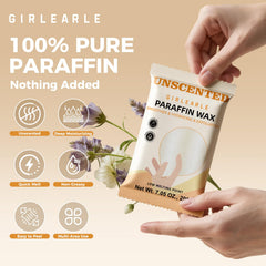 GIRLEARLE 200g paraffin wax blocks for long-term hand and foot care