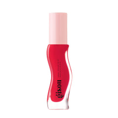 Gisou Honey Infused Lip Oil bottle promoting hydration and glossy shine.