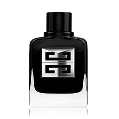 Givenchy Gentleman Society bottle front view, couture-style bottle signaling a bold, long-lasting scent profile
