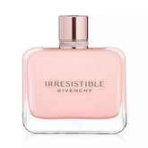 Givenchy Irresistible Rose Velvet bottle pour highlights the velvety floral character.