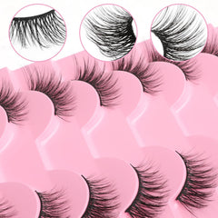 Gjinxi fluffy faux mink lashes 15mm for a soft, voluminous fringe