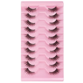 Gjinxi half lashes natural look 15mm for effortless daytime eye definition
