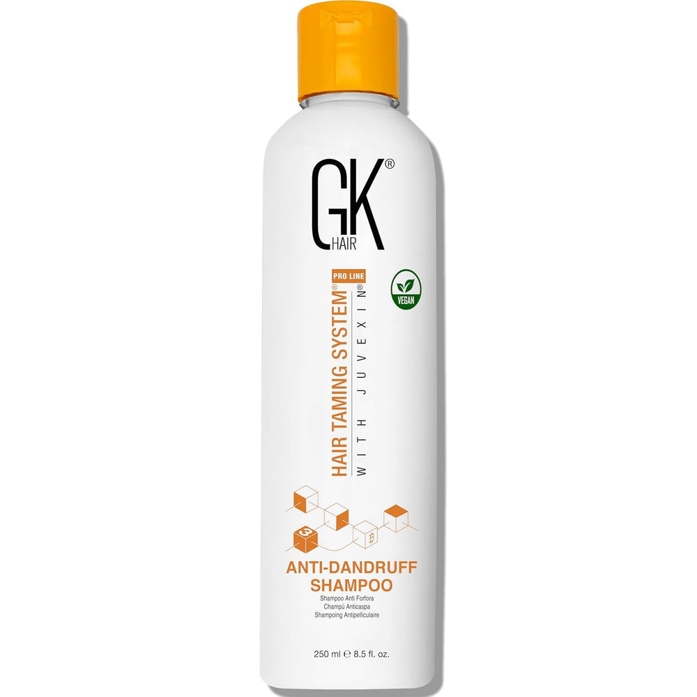 GK HAIR Anti-Dandruff Shampoo bottle for refreshing scalp care.