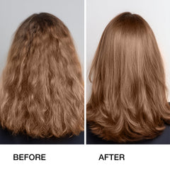 GK HAIR Shampoo lather demonstrates gentle cleansing and smooth, manageable hair.