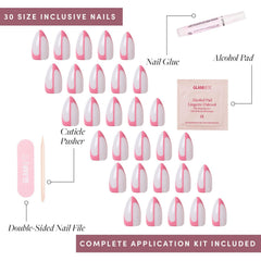 Glamnetic Better Half nails with glue and tools included for quick at-home application
