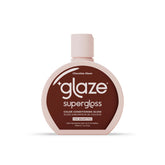 Glaze Supergloss Chocolate Gleam bottle pour shows easy pigment dispersion for lasting shine.